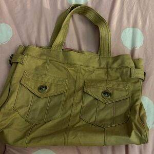 NWT Gap Canvas Satchel Bag